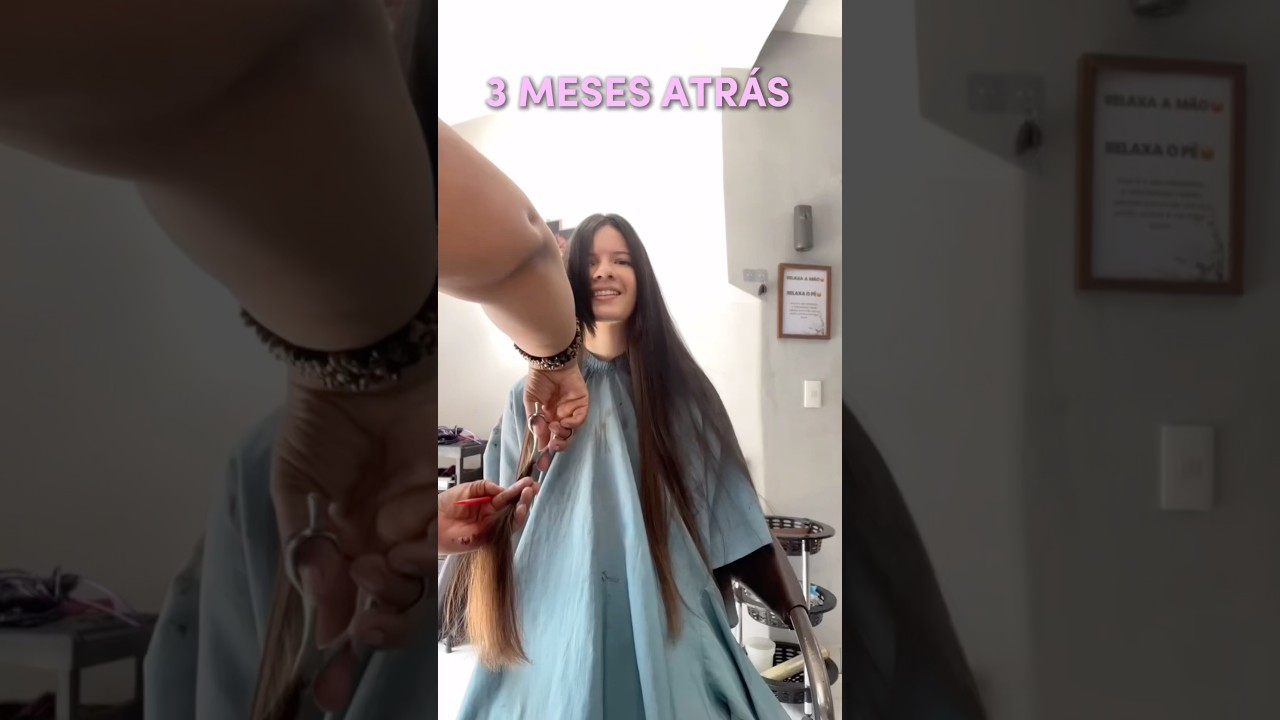 Meu cabelo cresceu demais! 😍✨ Amo demais a linha SOS Bomba Crescimento da ​⁠@SalonLineBrasil