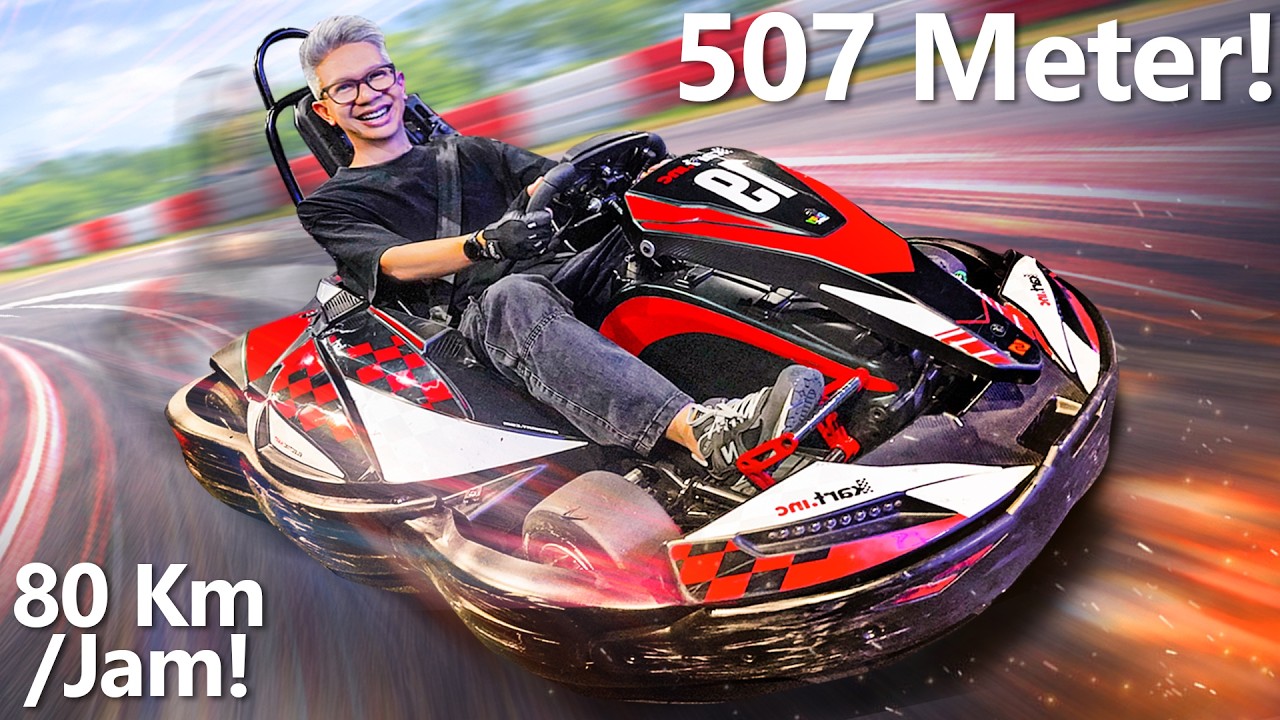 KITA MAIN GOKART DI ARENA TERLUAS SE-INDONESIA!!