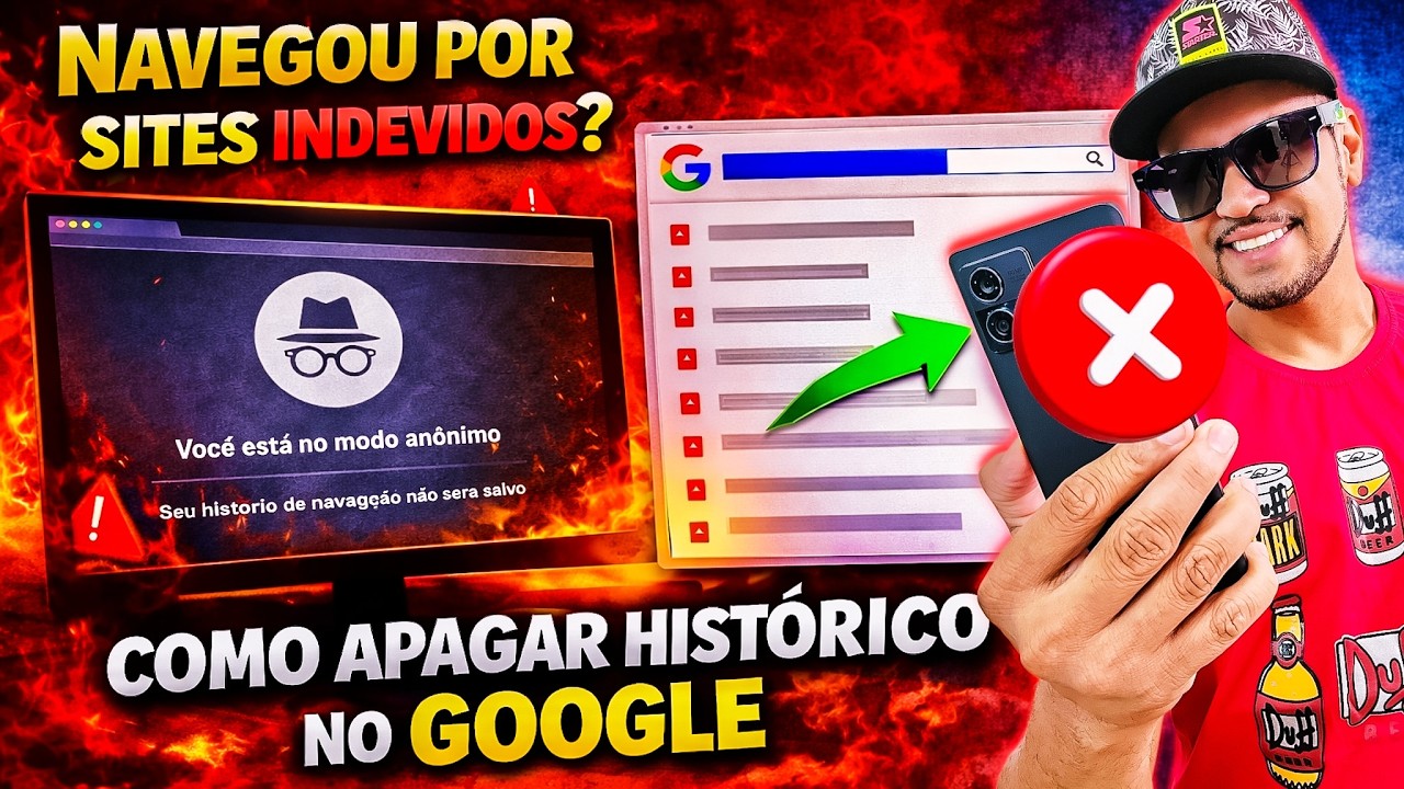 Navegou em Sites Indesejados? Veja Como Apagar o Histórico do Google no Celular