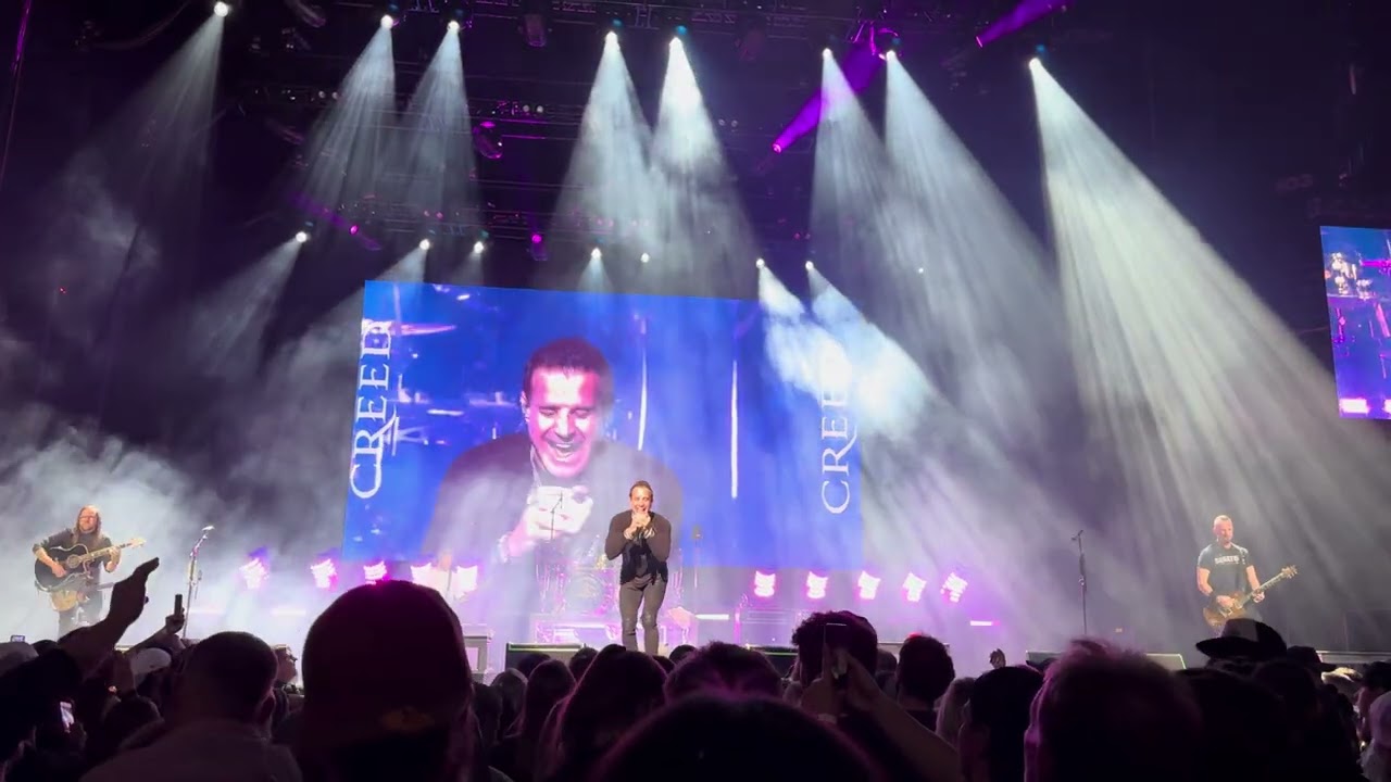 Creed- Faceless Man Live @ Mohegan Sun Arena, Uncasville, CT 12/30/25