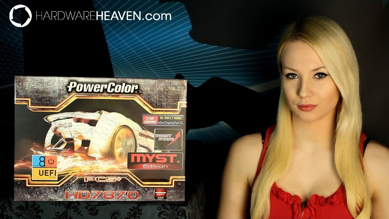 Powercolor HD7870 Myst Tahiti LE GPU Graphics Card Review