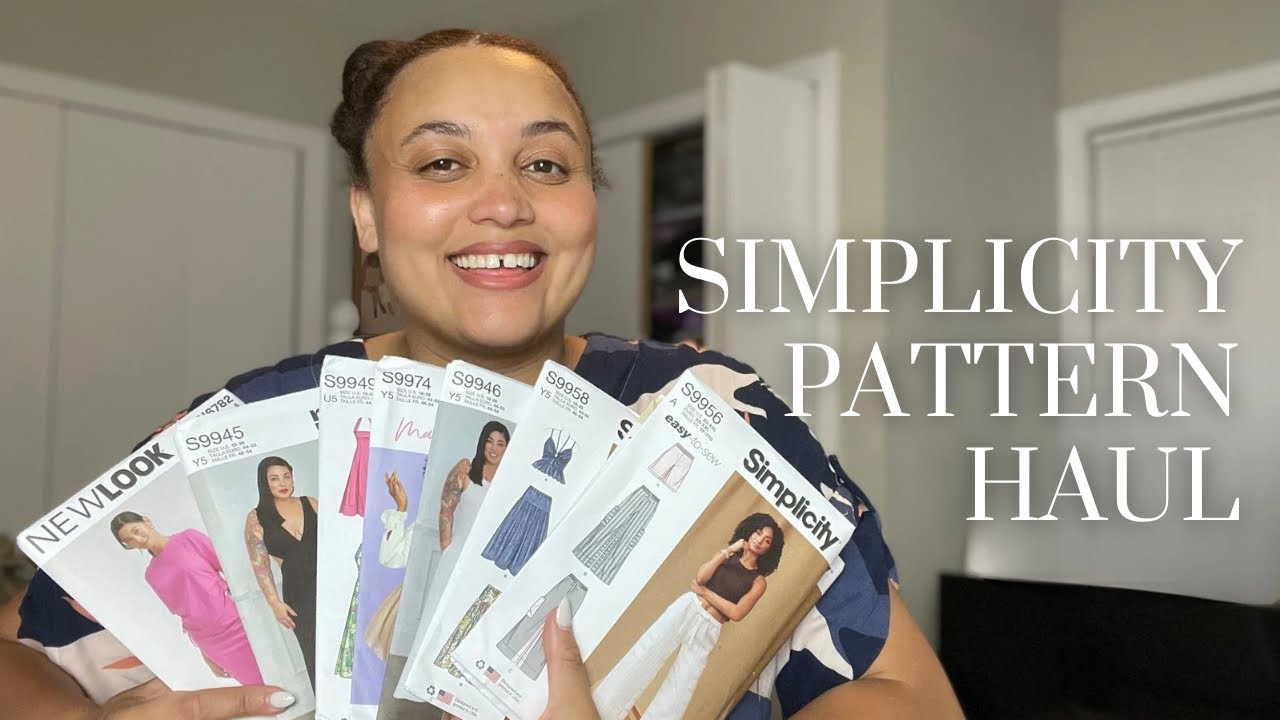 Simplicity pattern haul | Summer Simplicity patterns