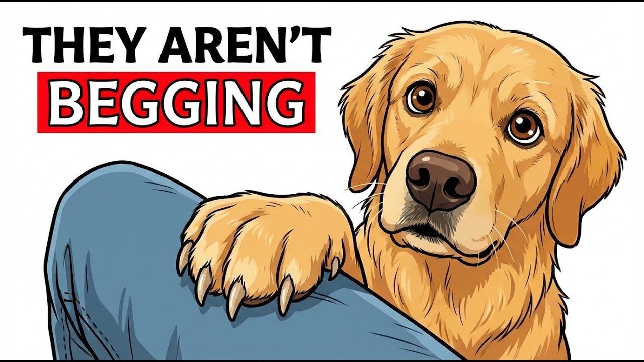 The One HIDDEN Reason Your Dog Paws You | Dog Psychology