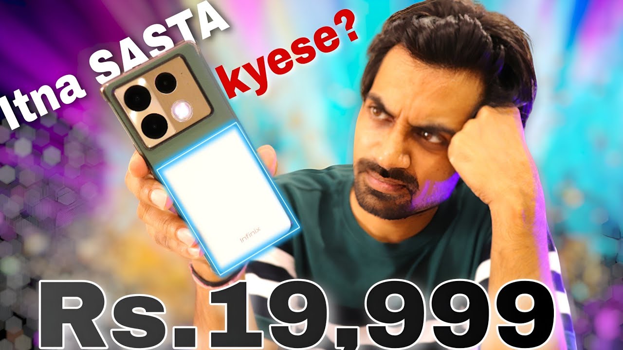 Infinix Note 40 Pro Unboxing : Wireless charging itna SASTA? Priced Rs.19,999 🔥🔥