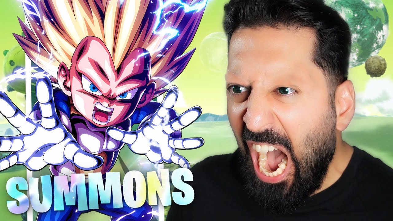 UNGLAUBLICHES GLÜCK!? DAIMA SSJ3 Vegeta Summons in DB Legends