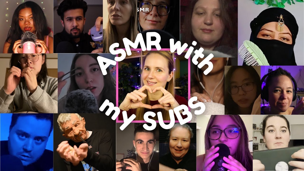 Doing Fast ASMR with My Subscribers (Soooo good ✨)