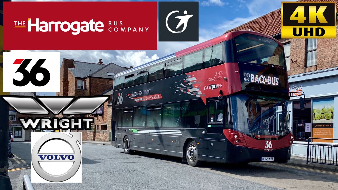 [Transdev: 36 Ripon to Harrogate & Leeds] Wright Eclipse Gemini3 Body Volvo B5TL Bus (3627/BL65YZB)