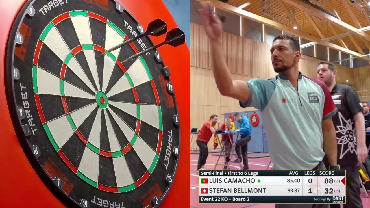 Luis Camacho vs Stefan Bellmont Highlights / SDC Tour 22 Semi-Final 2025