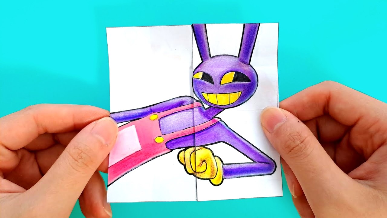 [🐰Paper diy🐰] 디지털 서커스 무한카드 만들기!