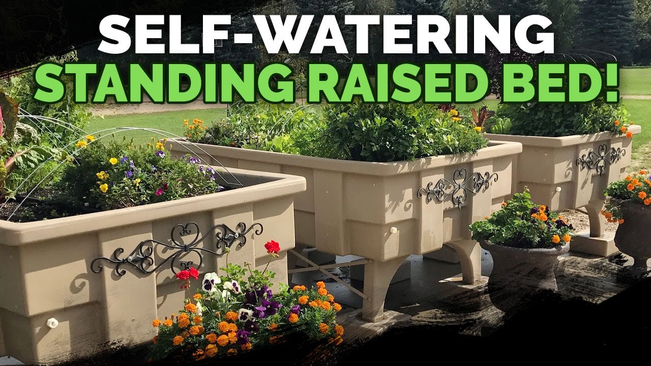 This 1,500lb Self-Watering Raised Bed Is Absolutely Insane