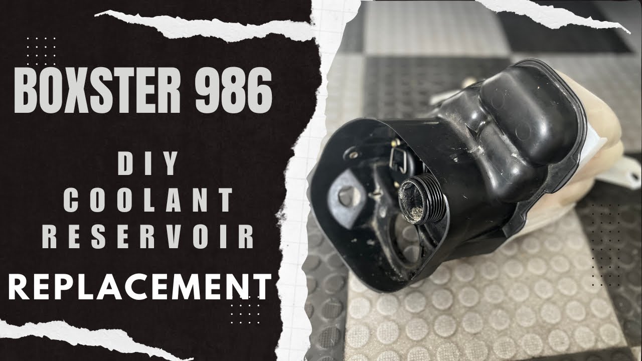 DIY: How to Change Coolant Reservoir in Porsche 986 Boxster #porsche #boxster  #986