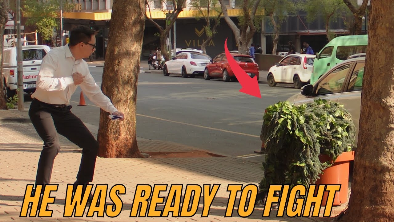 Bushman Prank Gone Wrong Dude Wanted To Fight