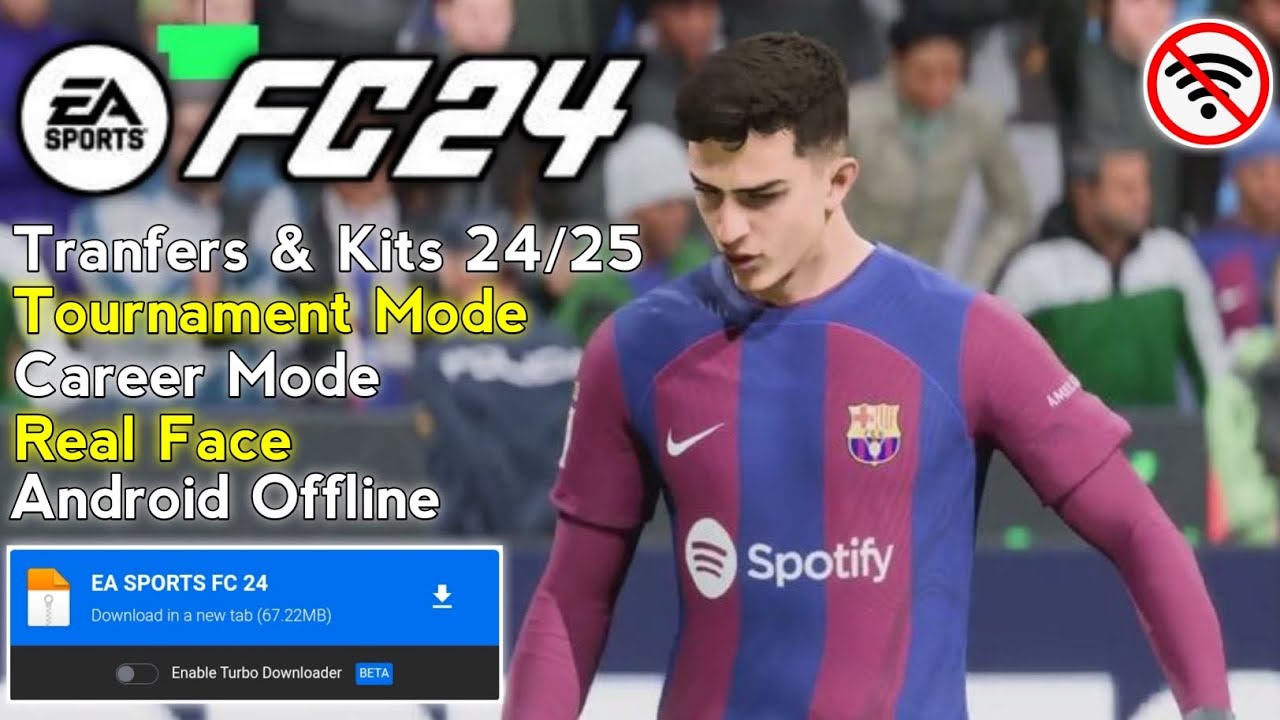 FIFA 16 MOD EA FC 24 NEW UPDATE TRANSFER & KITS 24/25 GRAFHIK HD ANDROID OFFLINE