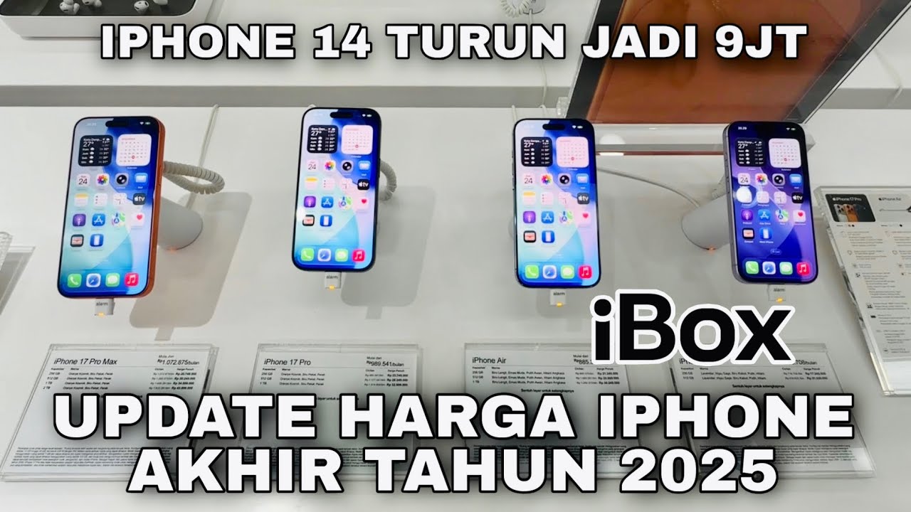 UPDATE PRICELIST IPHONE RESMI AKHIR TAHUN 2025 DIGIMAP