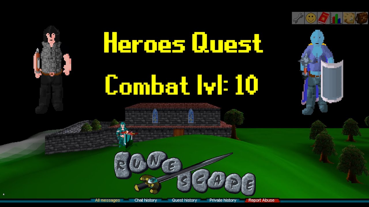 RSC Lowest Combat Heroes Quest
