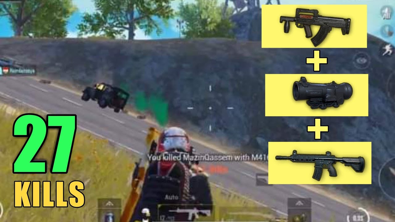 GROZA + M4 + 6x SCOPE MADNESS | 27 KILLS SOLO VS SQUAD | PUBG MOBILE