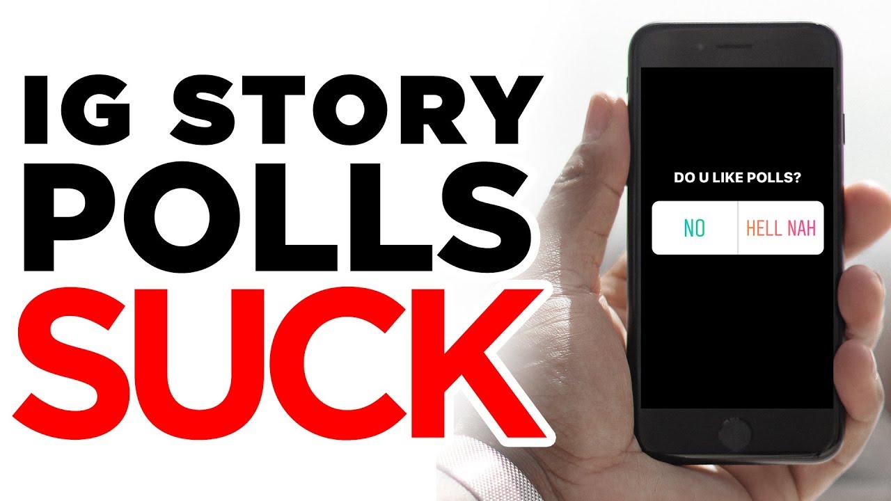 Why I HATE Instagram Stories Polls & How To Use Them | IG Story Poll Sticker Hacks | DevanOnTech