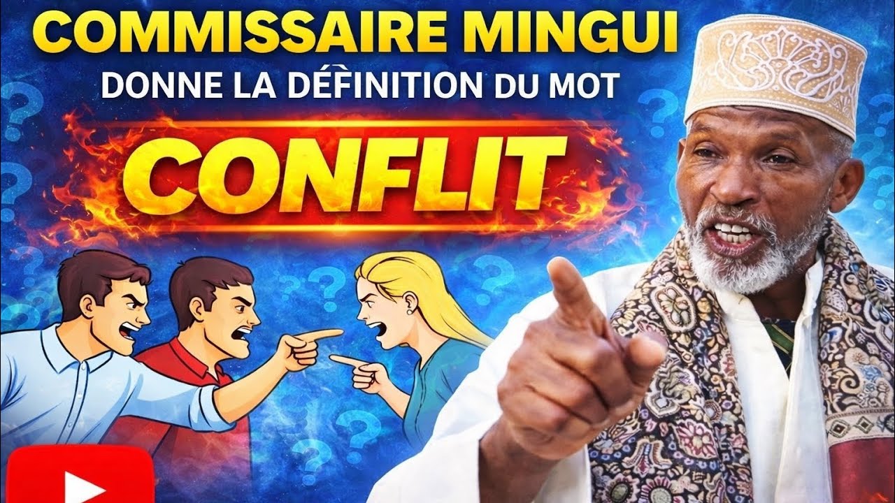 Inspecteur Mingui révèle ce que signifie vraiment le mot CONFLIT