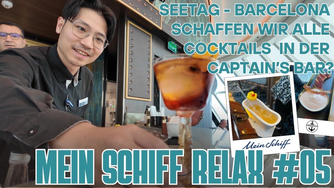 Letzter Seetag, Captains Bar Challenge & Die große Überraschung | Mein Schiff Relax Vlog Finale