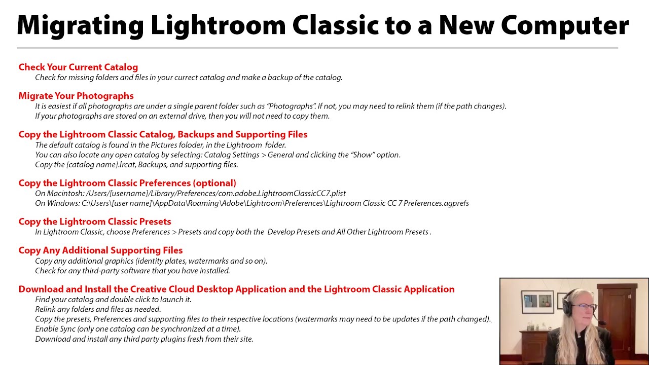 Как перенести Lightroom Classic на другой компьютер