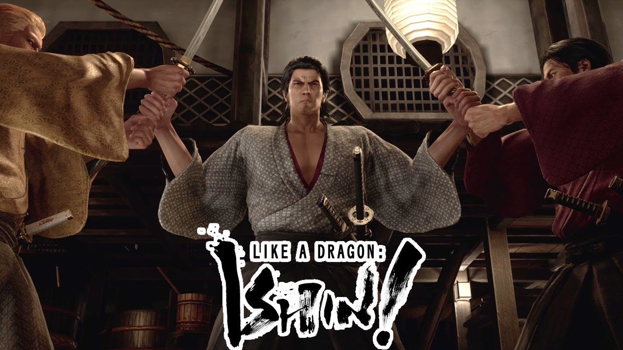 Kiryu vs Akiyama and Ryuji Goda | Like A Dragon Ishin (4K 60FPS)