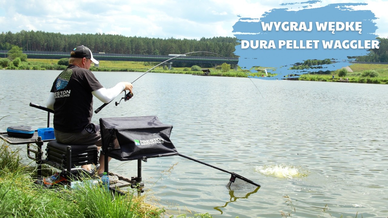 WYGRAJ WĘDKĘ DURA PELLET WAGGLER! | Adam Niemiec