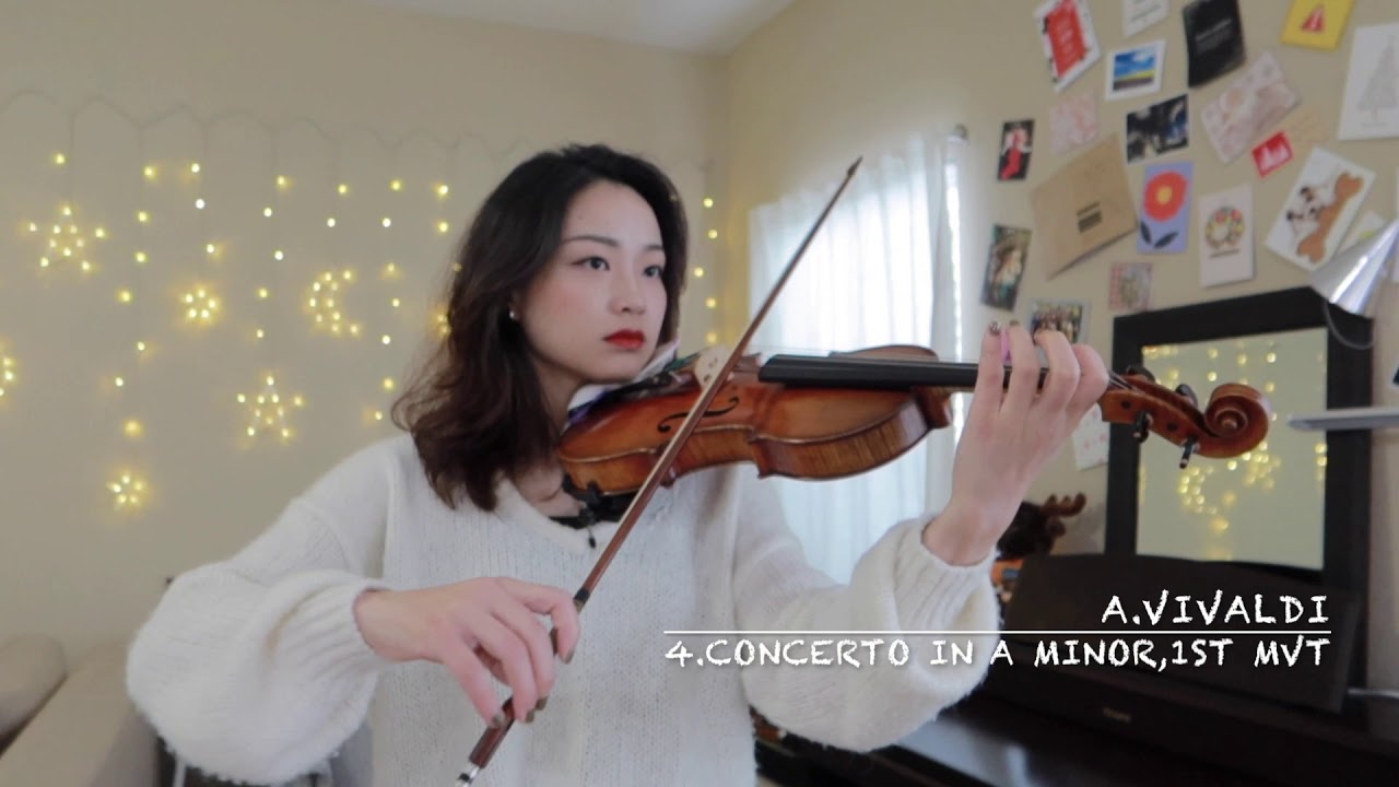 Concerto in A Minor, Op.3, No,6, 1st Mvt. 维瓦尔第A小调协奏曲（第一乐章）独奏+节拍器 |【Suzuki Violin School Volume 4】