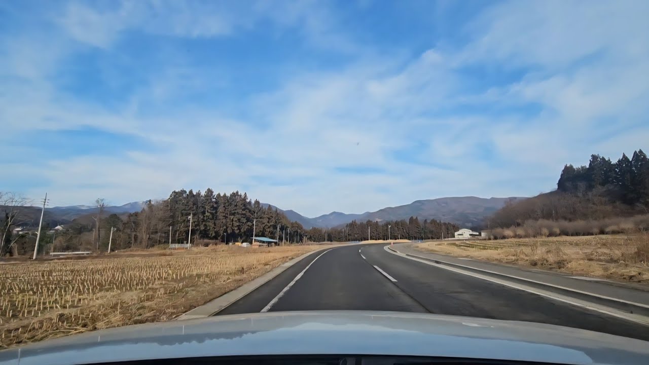 ドライブ　県道64号　群馬(早送り動画)