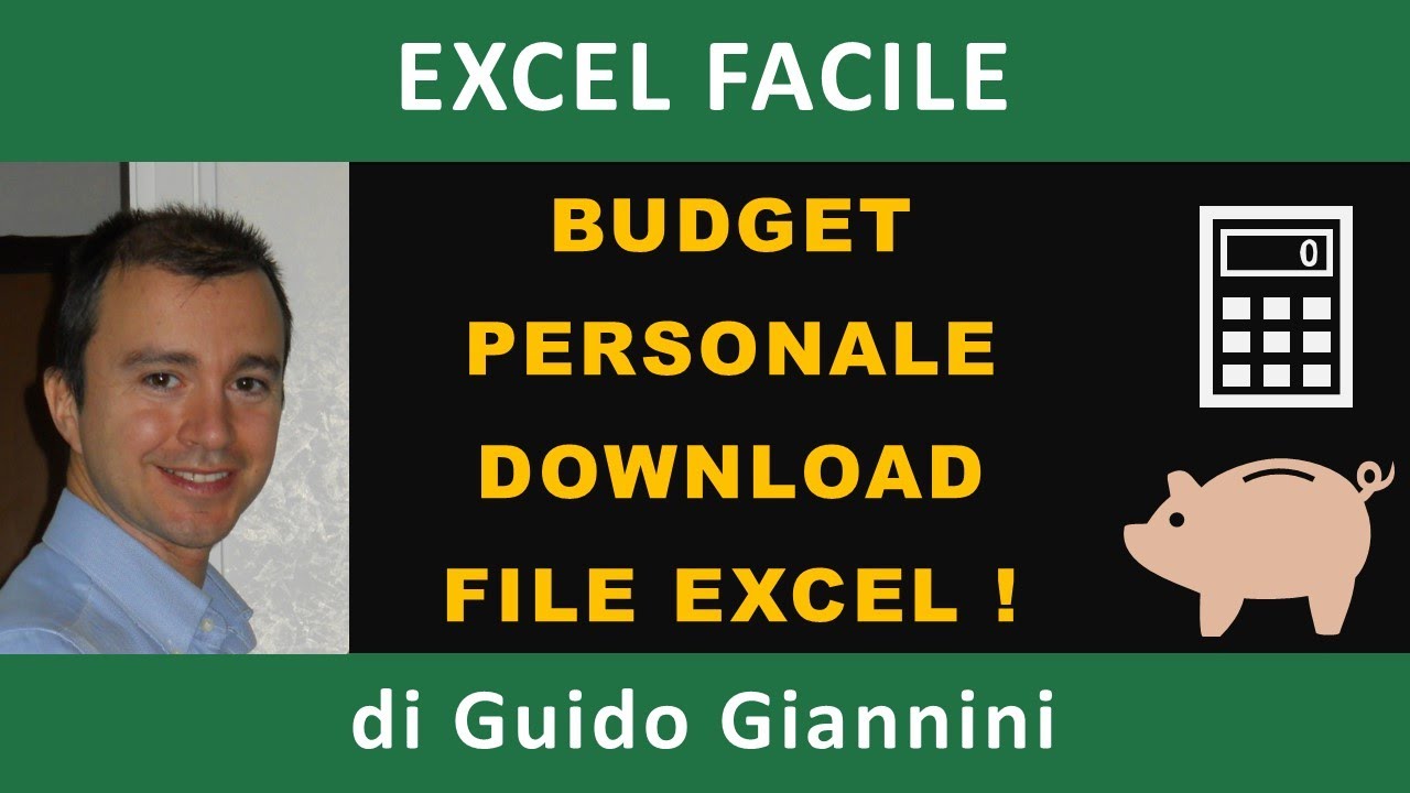 BUDGET Personale Familiare - DOWNLOAD File EXCEL GRATIS