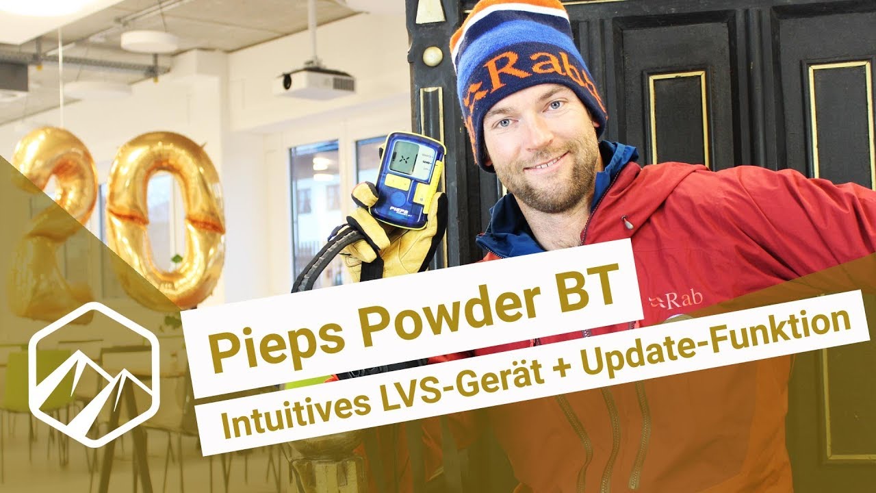 Pieps Powder BT: Intuitives LVS-Gerät mit Update-Funktion | Bergzeit