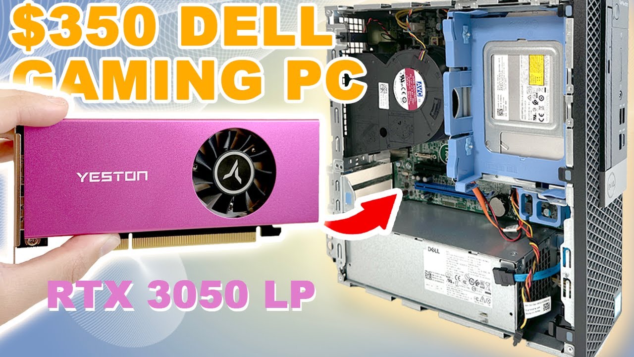 $350 Dell SFF Gaming PC Plays Everything – RTX 3050 Low Profile