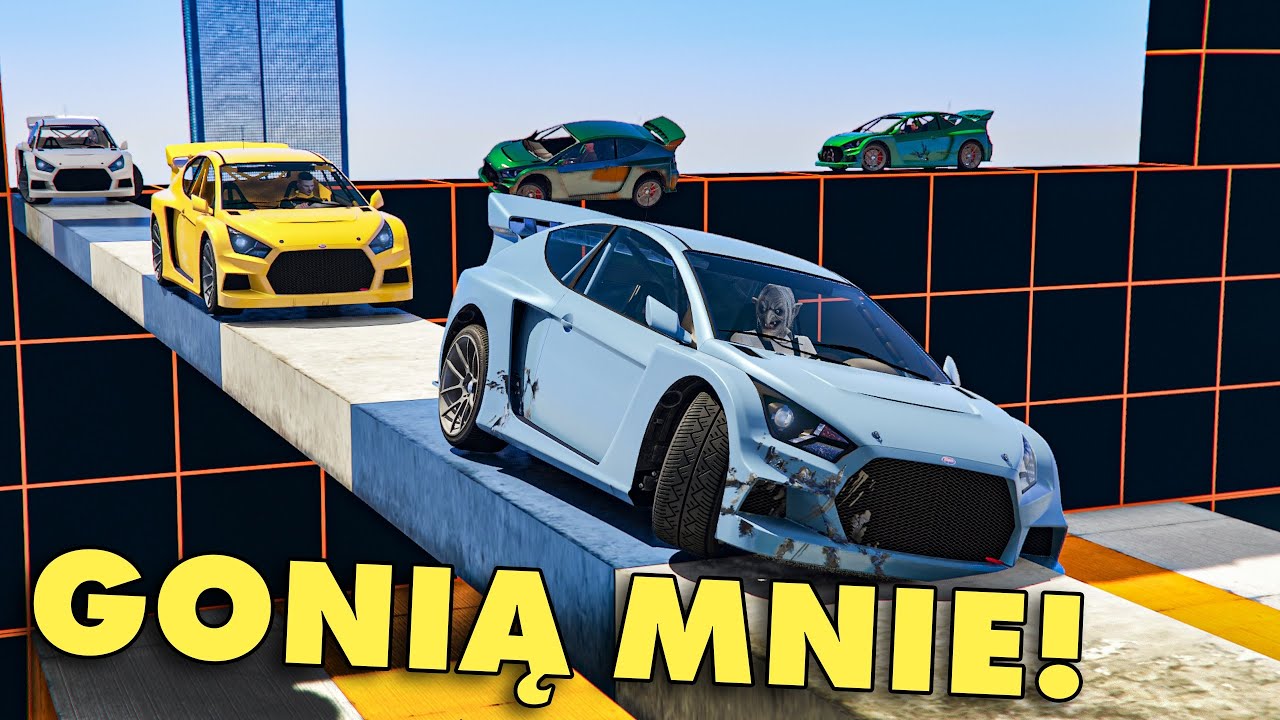 STARA EKIPA JEŹDZI PO PARKOURACH w GTA Online