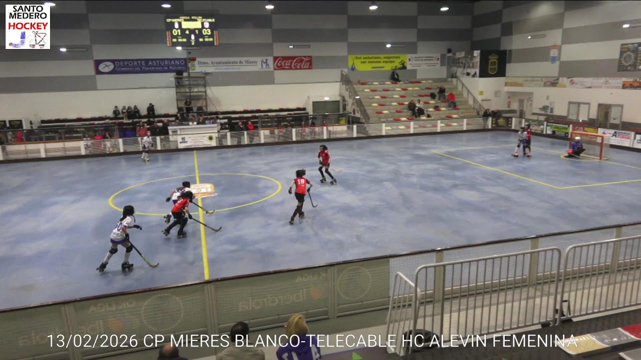 20260213 CP MIERES BLANCO-TELECABLE HC ALEVIN FEMENINA  (TORNEO DE CARNAVAL)