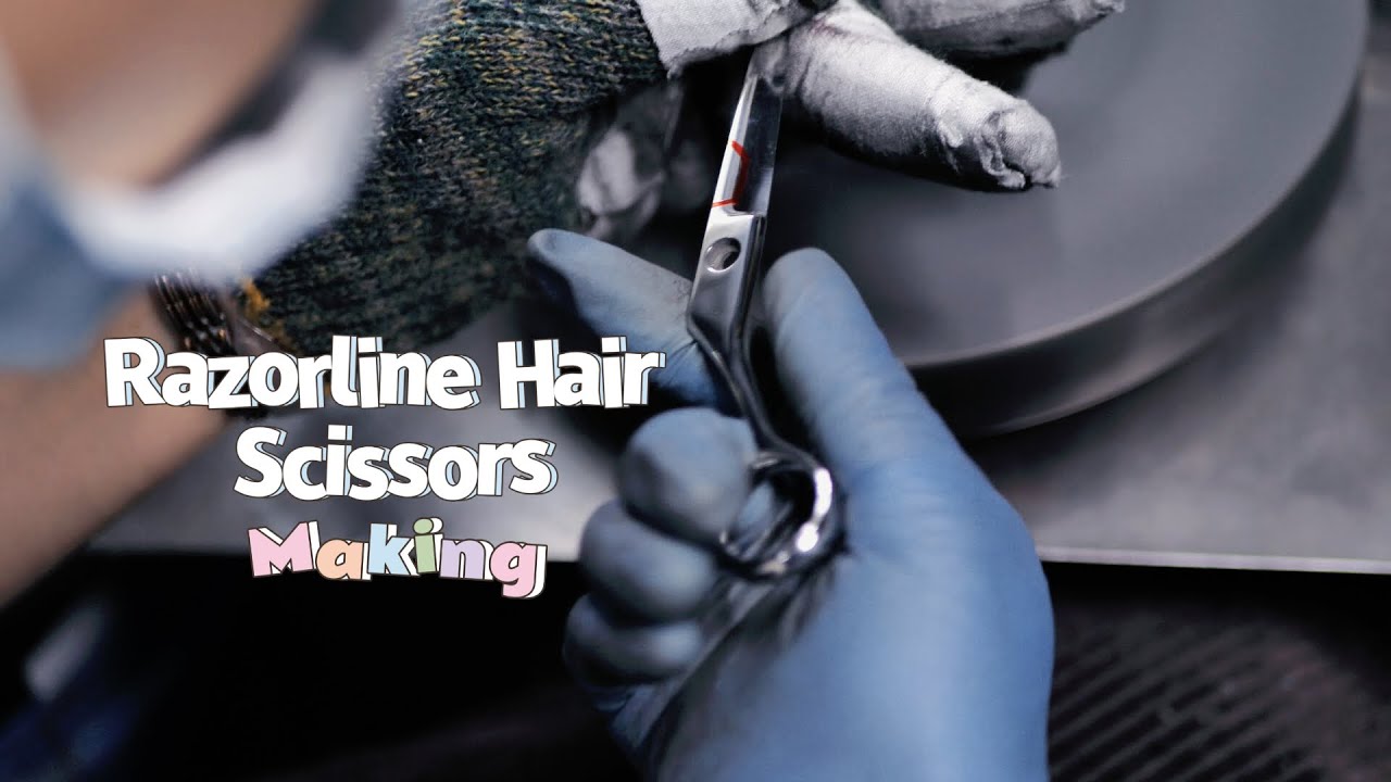 Razorline Hair Scissors Making