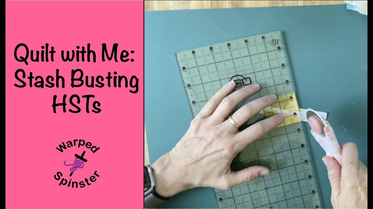 Quilt With Me: Stash Busting Those HSTs
