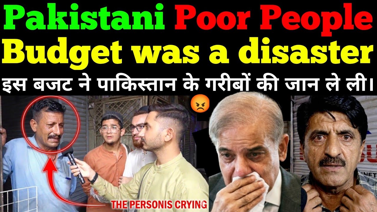 Poor people in Pakistan are close to death due to the budget. | Comparison TV 