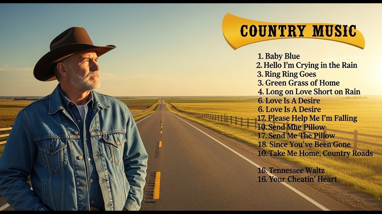 Golden Era Classic Country 🤠 Ultimate Old Country Road & Cowboy Hits Collection