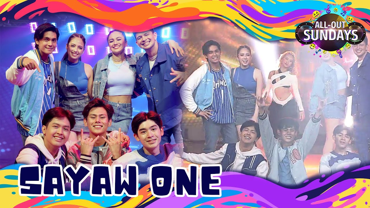 Sayaw One takes on a trending Tiktok dance medley! | All-Out Sundays