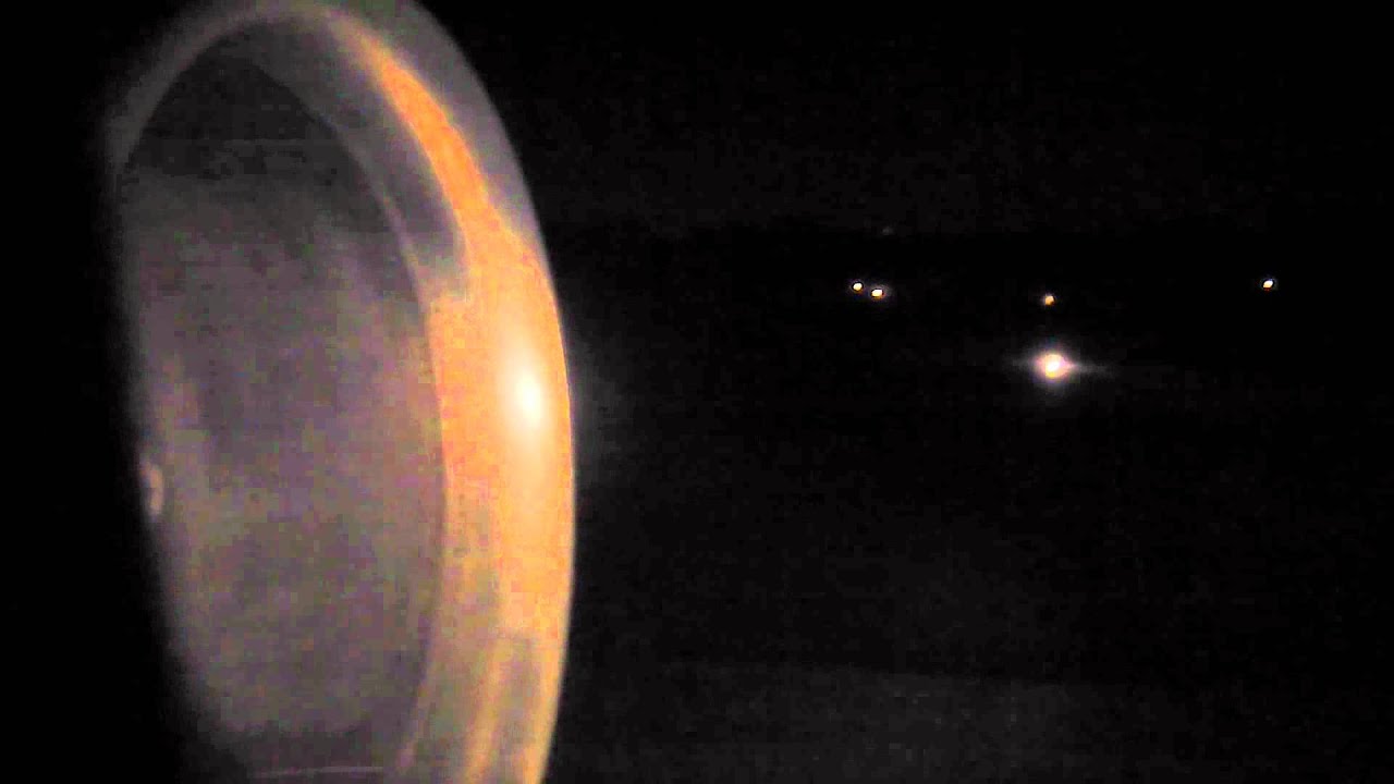 DC9-50  Beautiful Night Landing at PHF N677NC