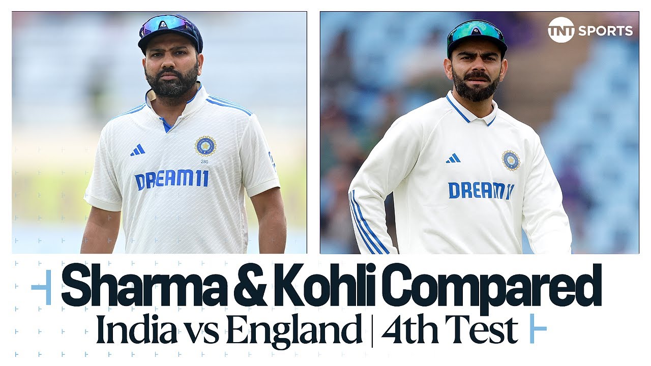 Alastair Cook compares Rohit Sharma & Virat Kohli 🇮🇳 | India v England 4th Test Reaction