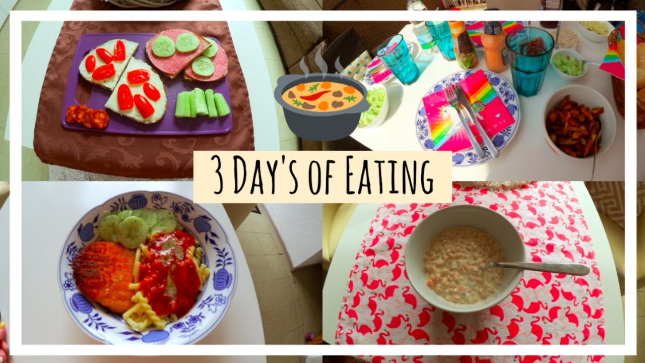 3 DAYS OF EATING 🥘 ⎮ DAS esse ich WIRKLICH 🙈 ⎮ Food Inspo 🍽 ⎮ Plus Size ✨ ⎮ Our Jaily Life