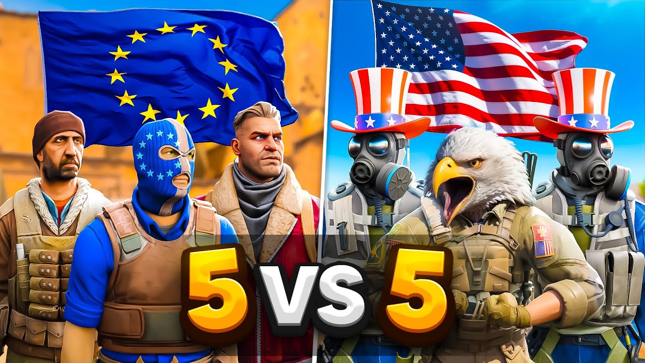 I Put 5 Silvers From Europe Against 5 Silvers From USA, Who Will Win?