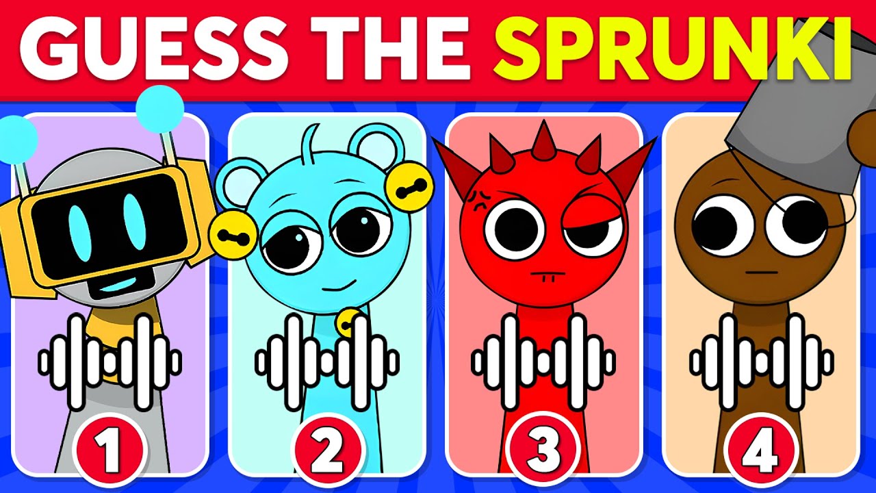 Guess Incredibox Sprunked BUT Sprunki Style by Their VOICE 🔊😎🤑