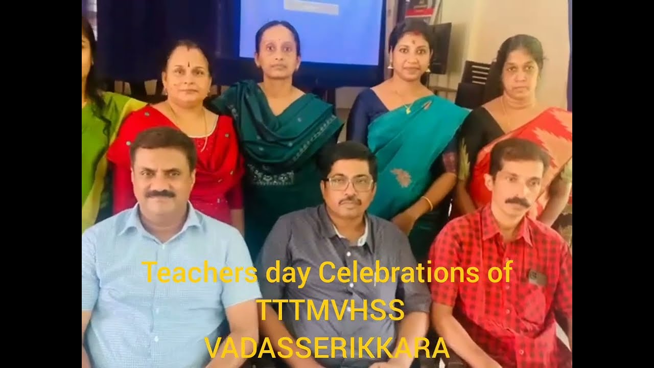 TTTM VHSS Vadasserikkara Teachers day Celebrations 2023💗💗