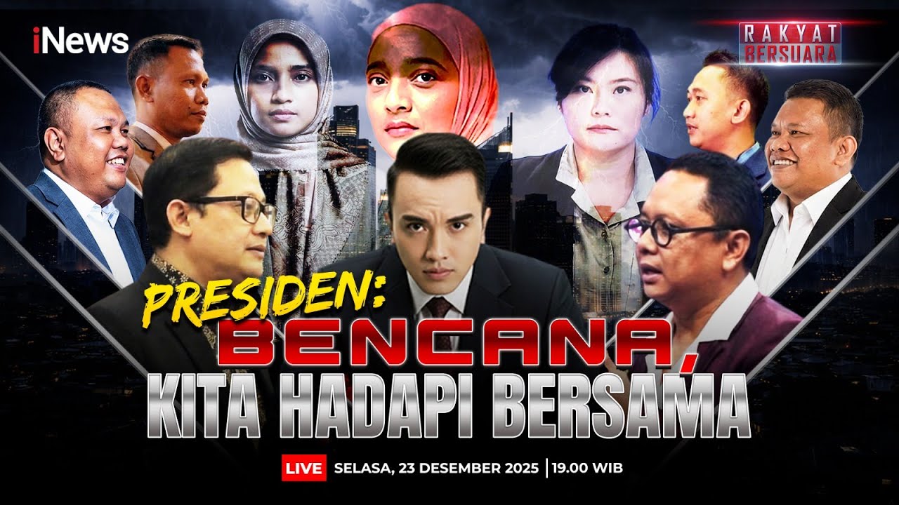 🔴LIVE Rakyat Bersuara | Presiden: Bencana, Kita Hadapi Bersama (22/12)