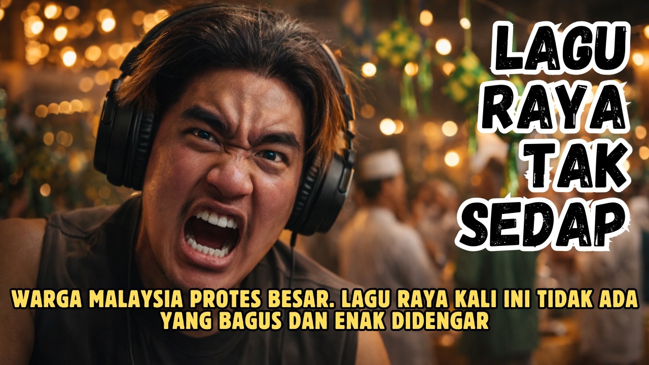 Protes besar, Lagu Lebaran di Malaysia tidak ada yang bagus.