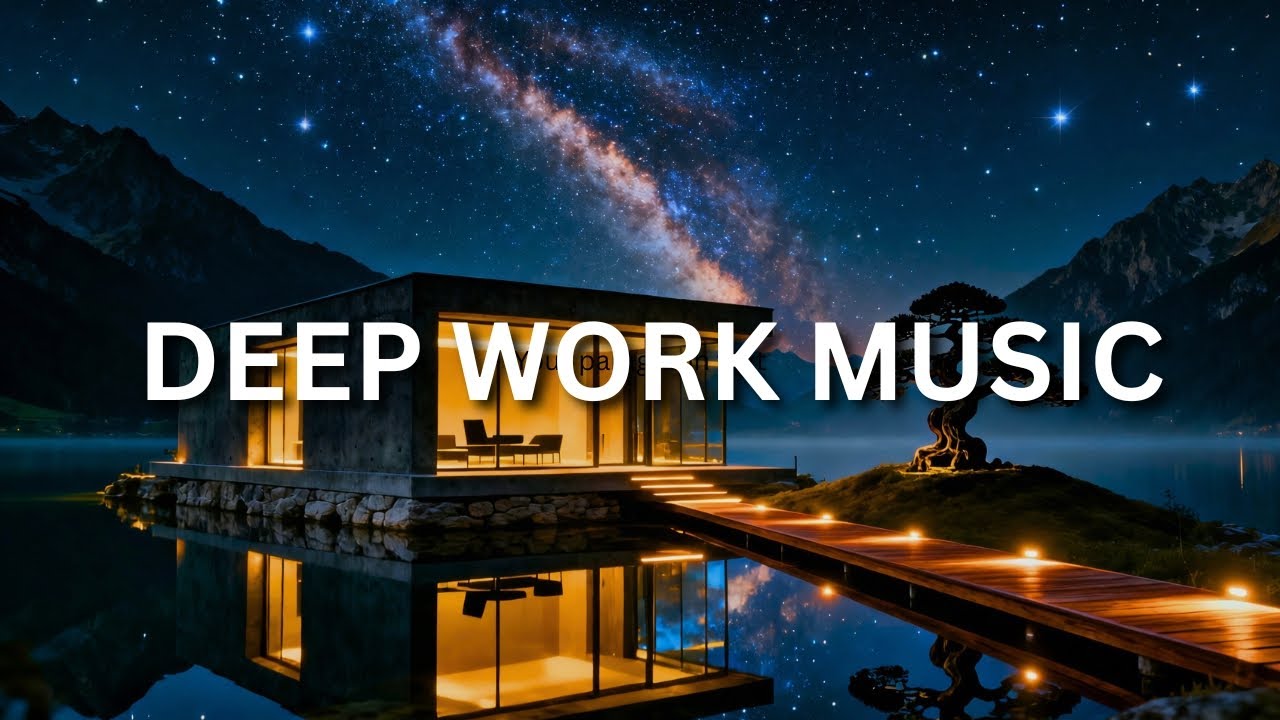Deep Work & Study Music – Stay Focused, Productive & Calm | No Distraction Background
