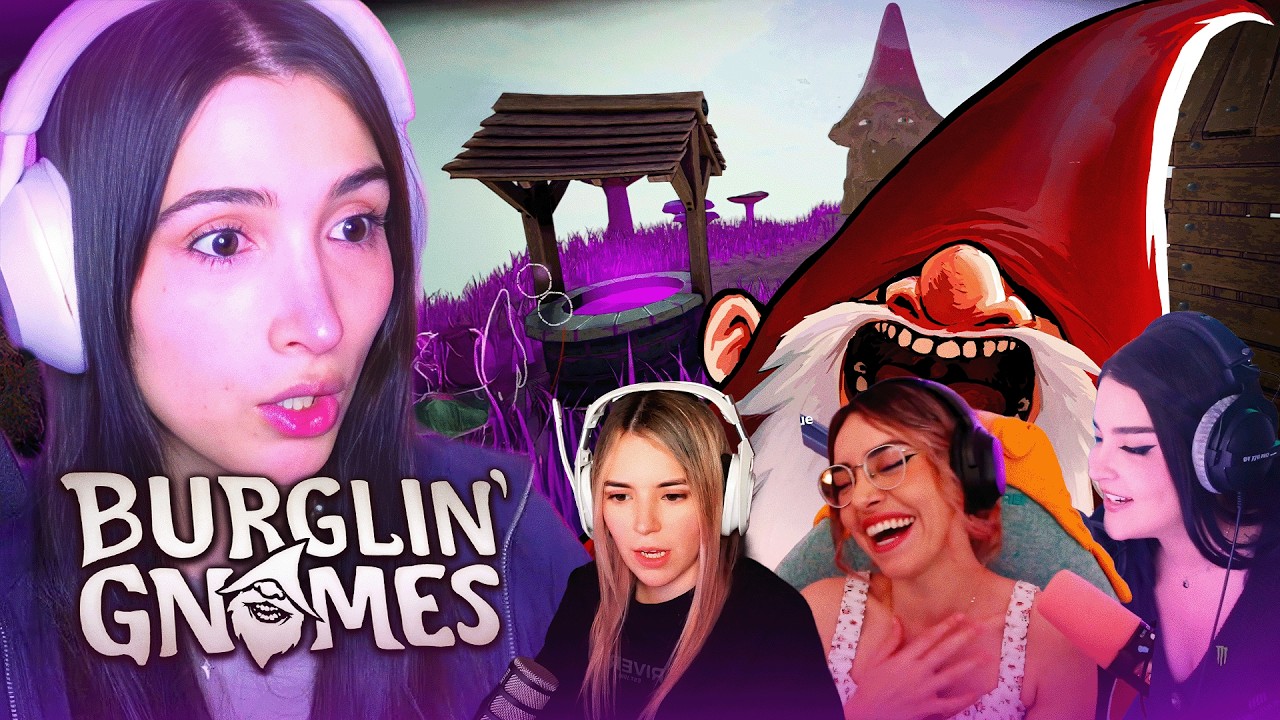 LÁS MÁS GNOMAS! 💋🤣 | BURGLIN GNOMES con RIVERS, REN y CAPRI