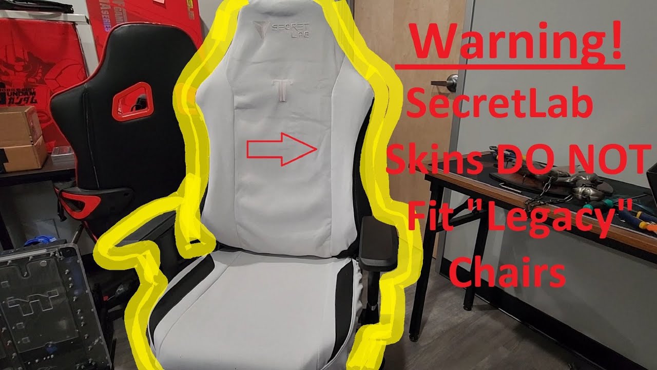 Trying Secretlab Chair Skin on Titan 2017