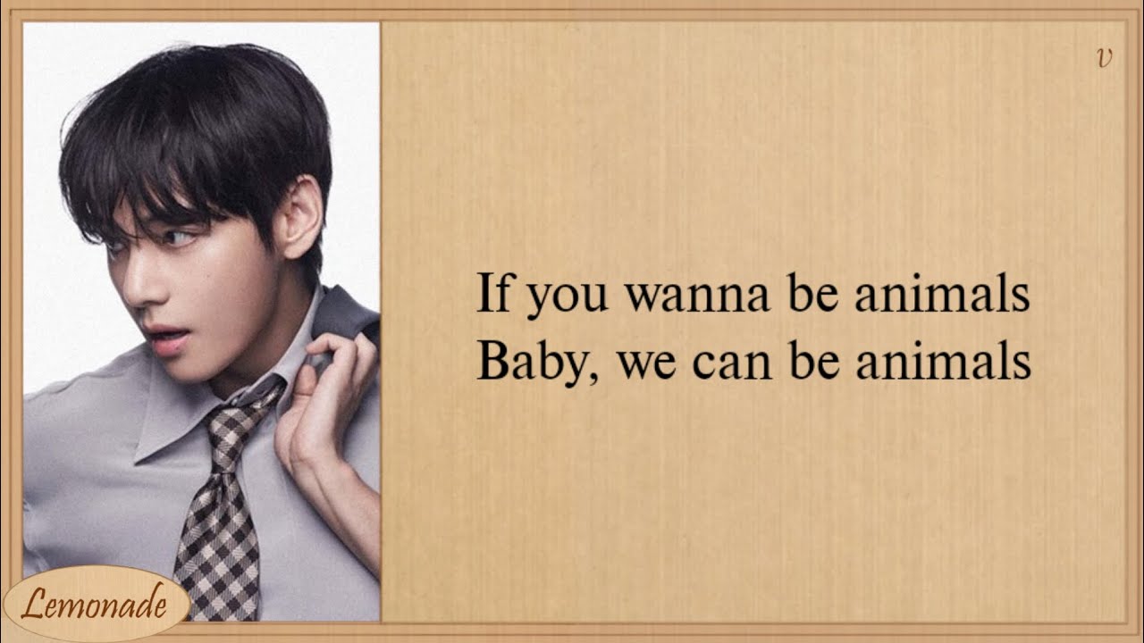 BTS Like Animals Lyrics